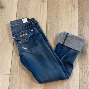 Hudson cropped jeans